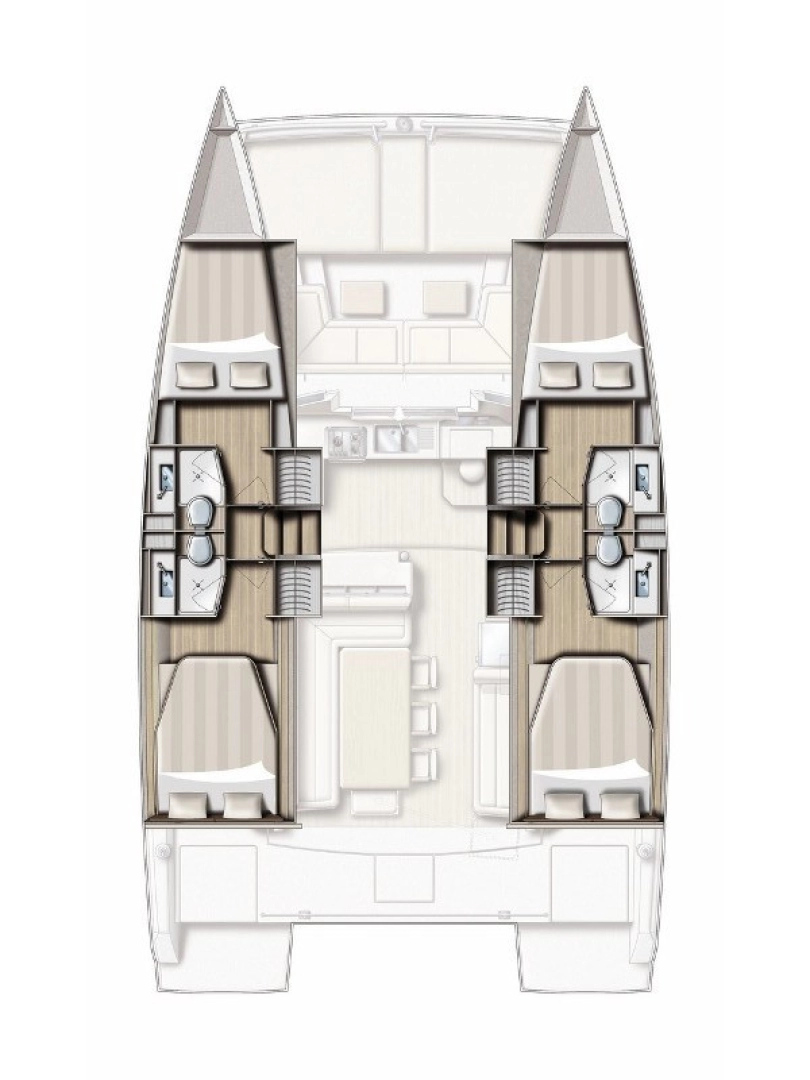 Alquiler Catamarán en Rogoznica - Bali Bali 4.0