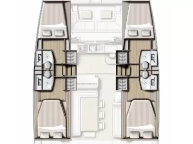 Alquiler Catamarán en Rogoznica - Bali Bali 4.0