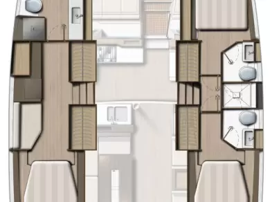 Alquiler de Catamarán, con o sin patrón Bali Sukošan