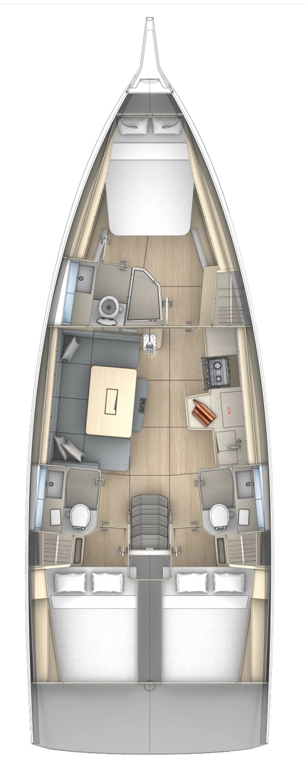 Alquiler Trogir - Dufour Dufour 41 en SamBoat