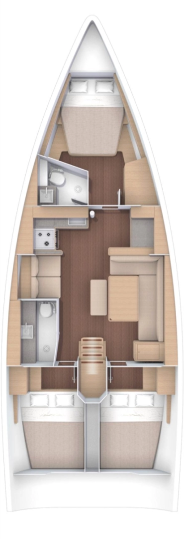 Alquiler de embarcaciones Dufour Dufour 430 enŠibenik en Samboat
