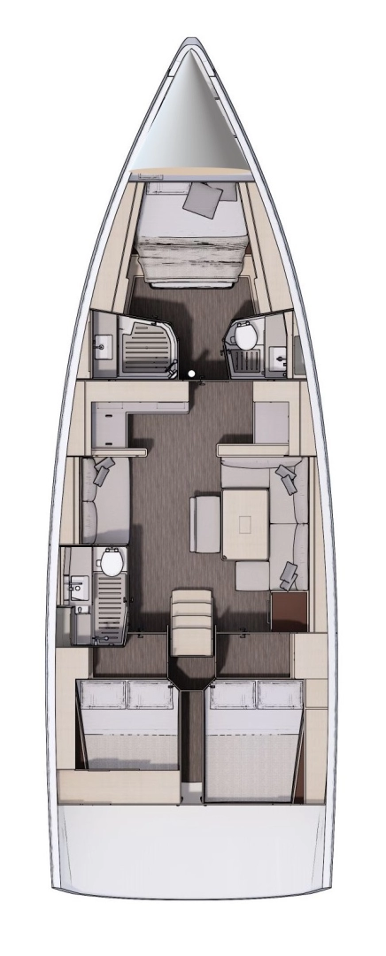 Alquiler de embarcaciones Dufour Dufour 470 enTrogir en Samboat