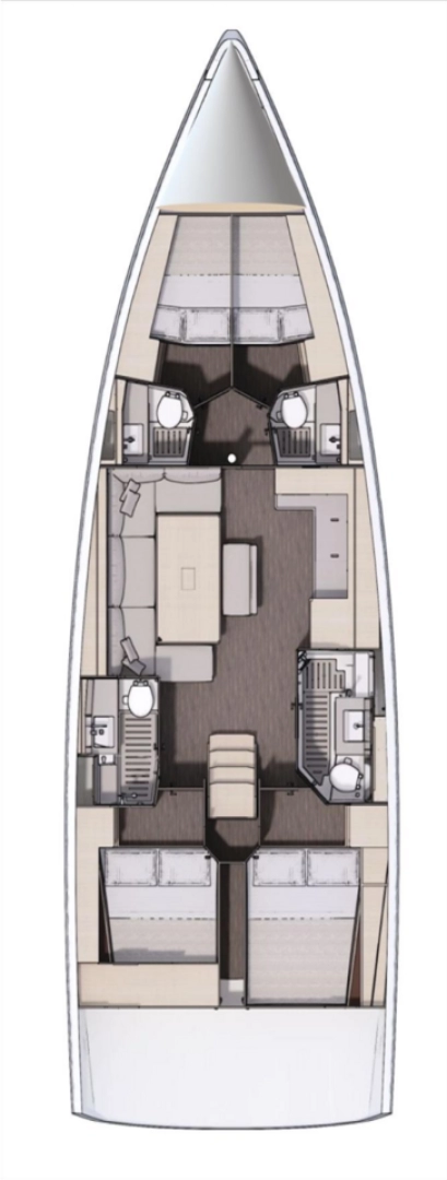 Alquiler Velero en Trogir - Dufour Dufour 470