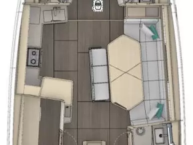 Alquiler de barcos Sveti Filip i Jakov barato de Dufour 48