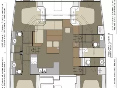Alquiler de embarcaciones Dufour Dufour Catamarans 48 Sail enRogoznica en Samboat