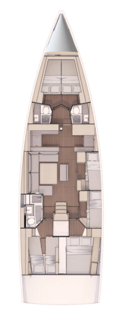 Dufour Dufour 530 de alquiler a Trogir