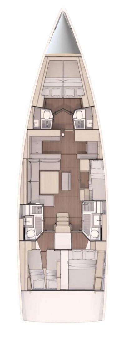 Alquiler de Dufour Dufour 530 en Sveti Filip i Jakov