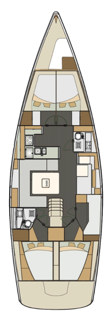 Alquiler Velero en Punat - Elan Impression 50