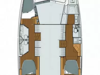 Alquiler Catamarán Fountaine Pajot con o sin  título de navegación