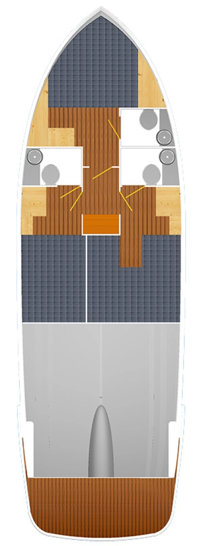 Alquiler de barcos Tribunj barato de Futura 40 Grand Horizon