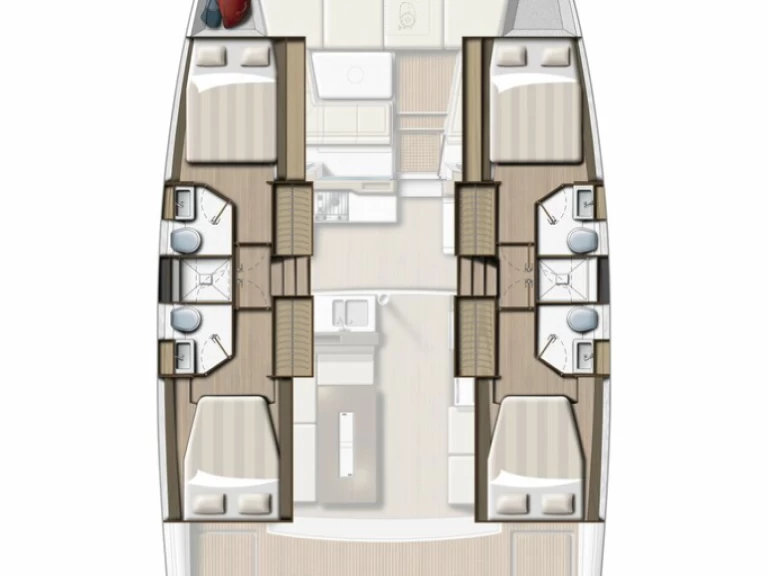Alquiler Catamarán en Plataniás - Bali Bali 4.2