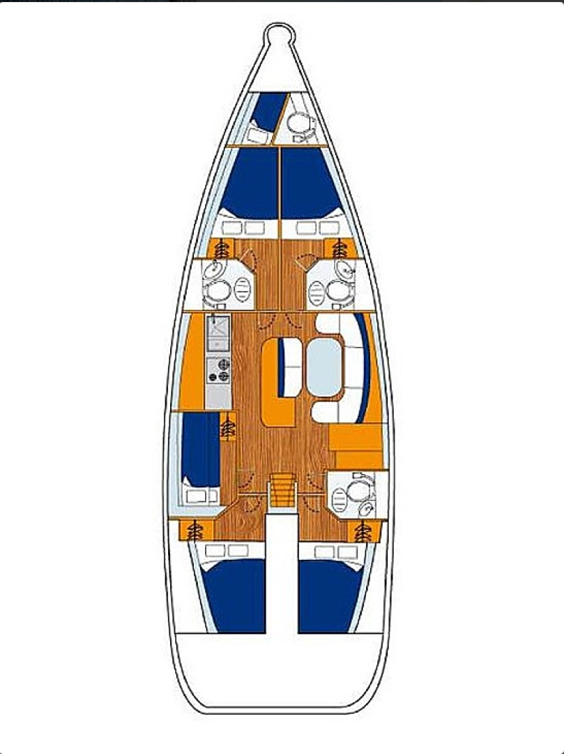 Alquiler de embarcaciones Bénéteau Cyclades 50.5 enEl Pireo en Samboat