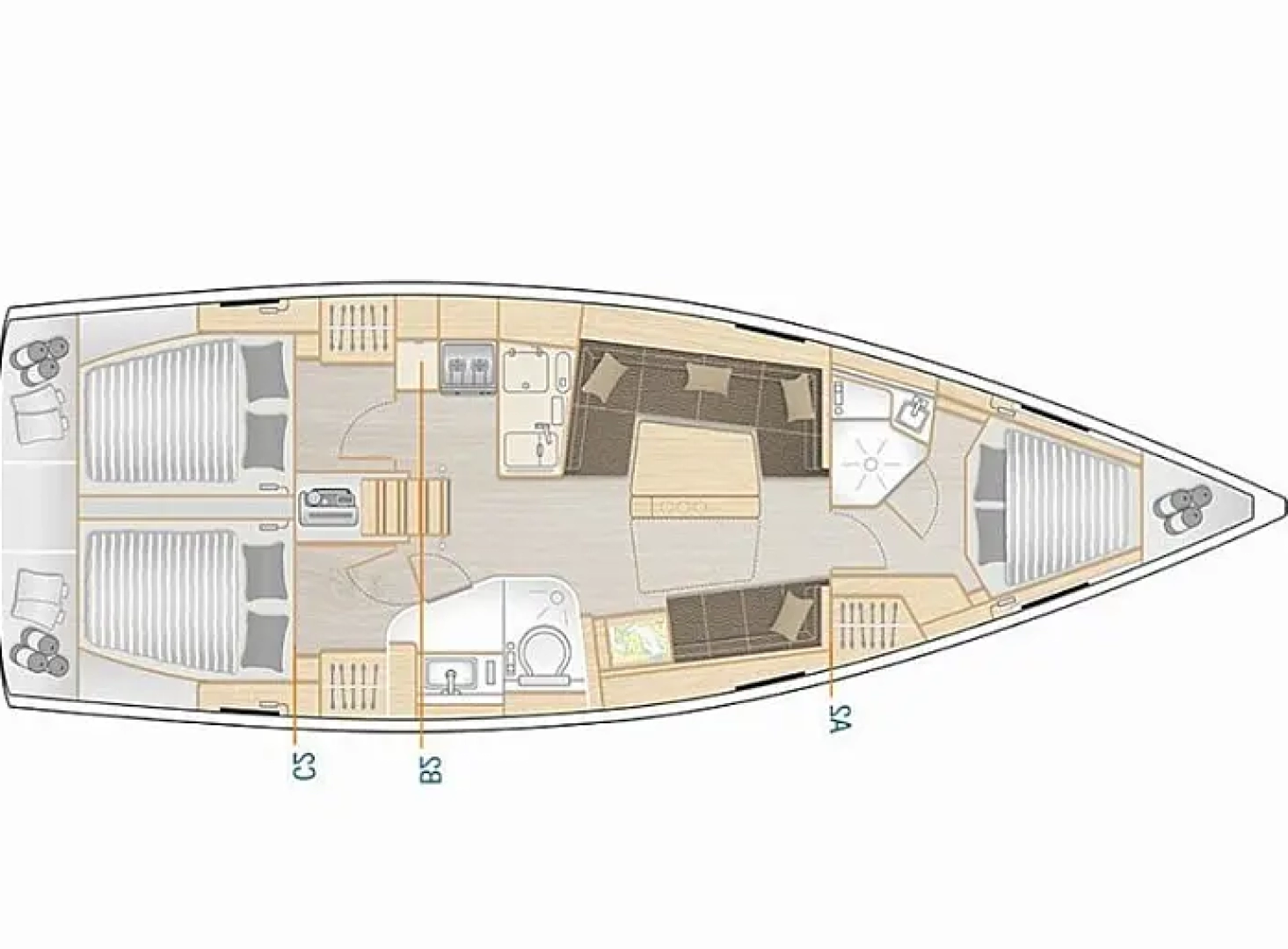 Hanse Hanse 418 de alquiler a Lávrio