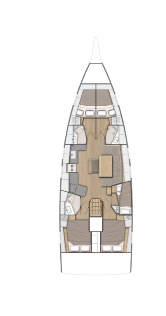 Alquiler de embarcaciones Bénéteau Oceanis 46.1 enÁlimos en Samboat