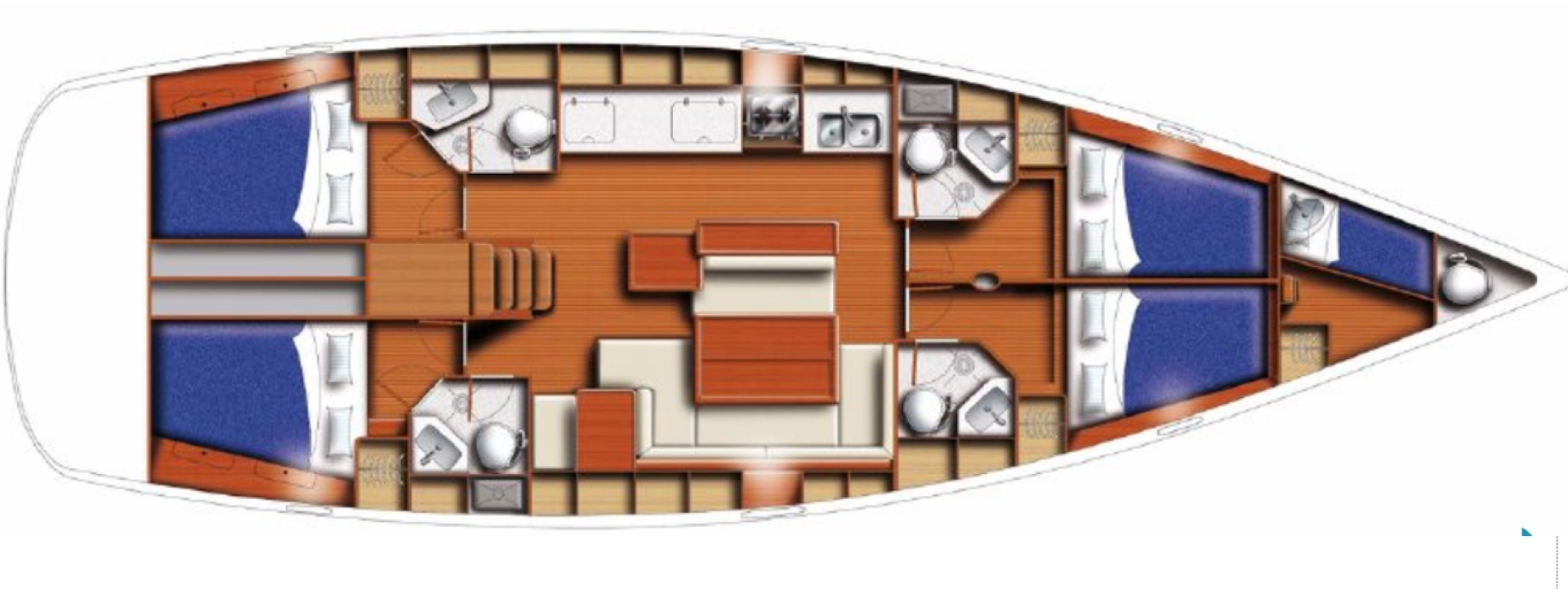 Bénéteau Oceanis 50 de alquiler a Lefkáda