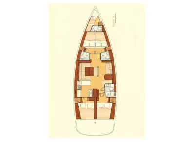 Alquiler de embarcaciones Bénéteau Oceanis 54 enLefkáda en Samboat