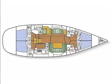 Alquiler de embarcaciones Jeanneau Sun Odyssey 49 DS enLávrio en Samboat