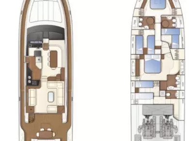 Alquiler Split - Ferretti Ferretti Yachts 681 en SamBoat