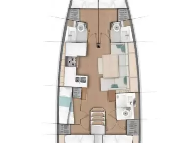 Alquiler Sukošan - Jeanneau Sun Odyssey 490 en SamBoat