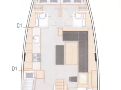 Hanse Hanse 508 de alquiler a Pula