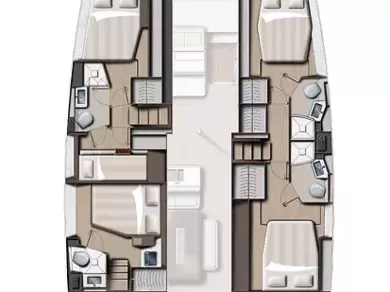 Alquiler de Catamarán, con o sin patrón Bali Sukošan