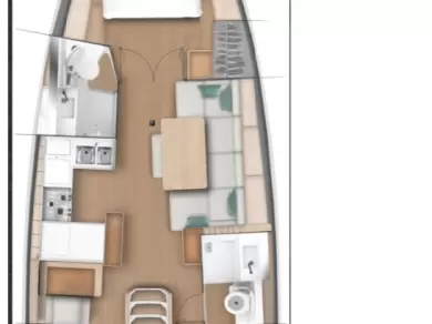 Alquiler de Jeanneau Sun Odyssey 440 en Seget Donji