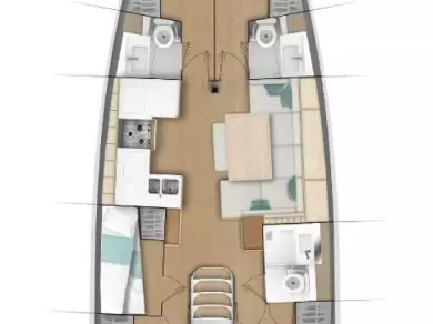 Alquiler de barcos Rogač barato de Sun Odyssey 490