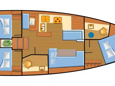 Alquiler de embarcaciones Jeanneau Sun Odyssey 410 enPalma de Mallorca en Samboat