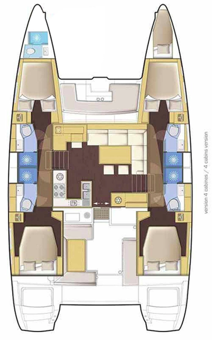 Lagoon Lagoon 46 de alquiler a Álimos