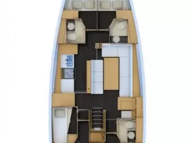 Alquiler de embarcaciones Jeanneau Jeanneau 54 enSukošan en Samboat