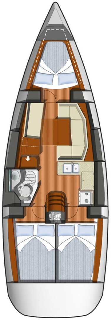 Alquiler de barcos Deme of Volos barato de Sun Odyssey 36i