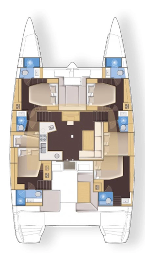 Alquiler de embarcaciones Lagoon Lagoon 52 enÁlimos en Samboat