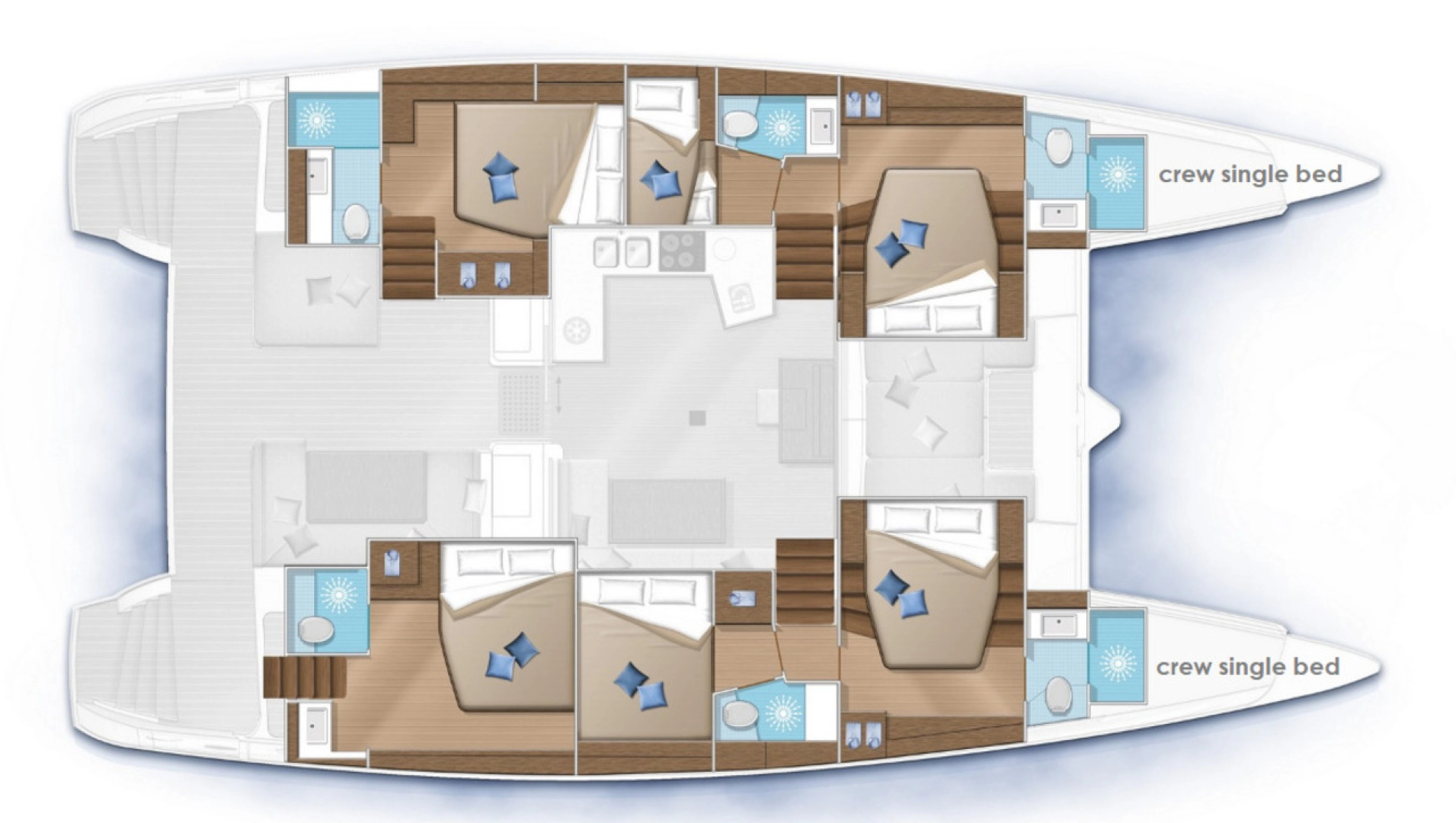 Alquiler de Catamarán, con o sin patrón Lagoon Álimos