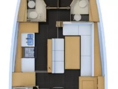 Alquiler de embarcaciones Jeanneau Jeanneau 54 enSplit en Samboat