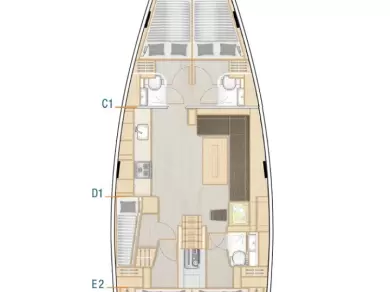 Alquiler de embarcaciones Hanse Hanse 508 enFethiye en Samboat