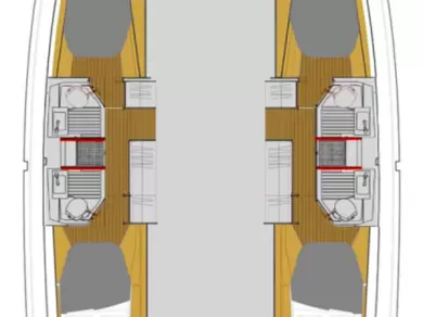 Alquiler de Fountaine Pajot Astrea 42 en Kaštela