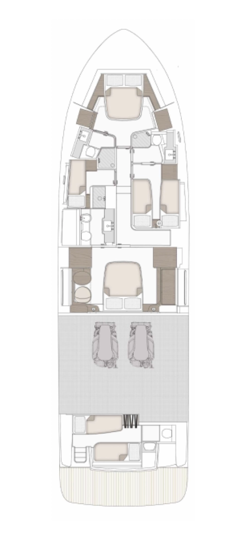 Alquiler de Yate de lujo, con o sin patrón Azimut Sukošan