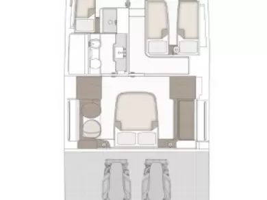 Alquiler de Yate de lujo, con o sin patrón Azimut Sukošan