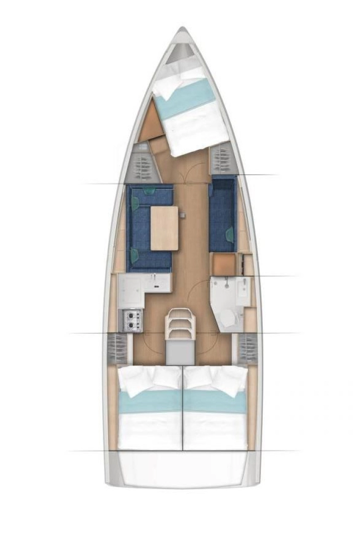 Alquiler de Jeanneau Sun Odyssey 380 en Pirovac