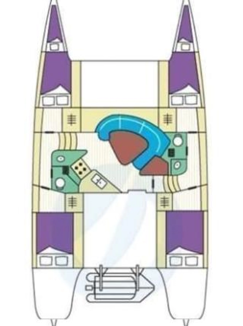 Alquiler de Catamarán, con o sin patrón Fountaine Pajot Néa Potídhaia