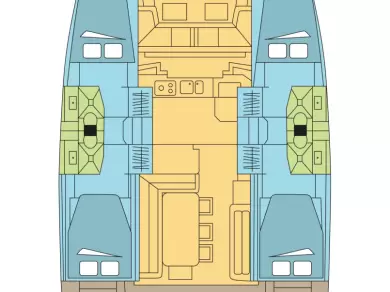 Alquiler Catamarán Bali con o sin  título de navegación
