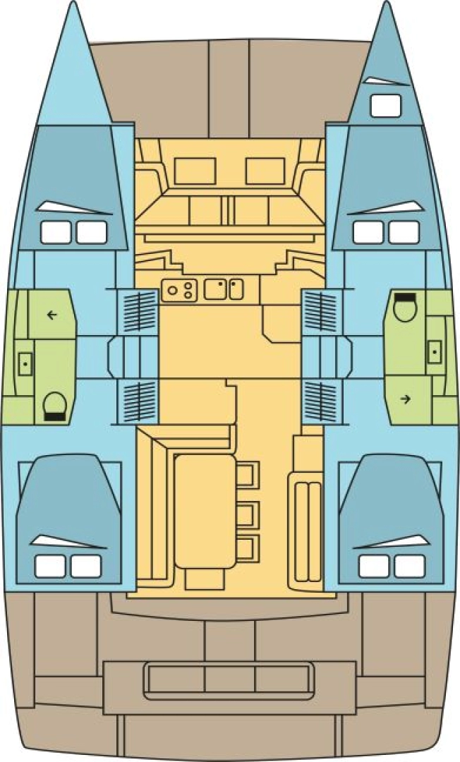 Alquiler de embarcaciones Bali Bali 4.2 enMarsh Harbour en Samboat