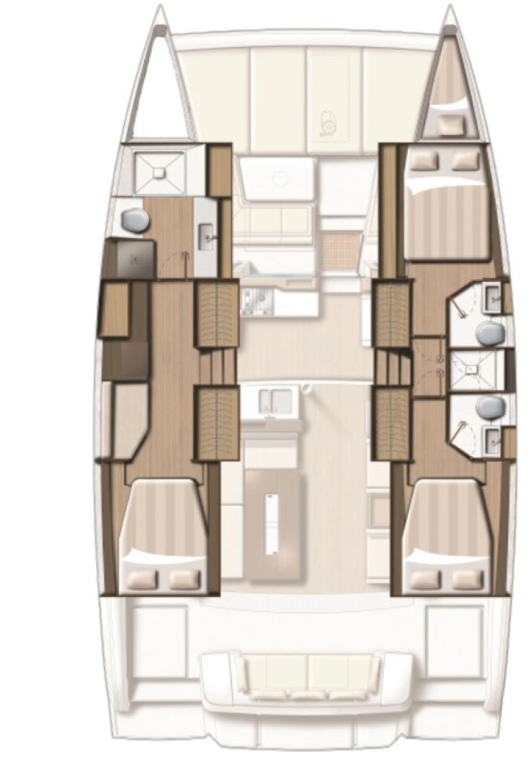 Alquiler Saint Thomas - Bali Bali 4.2 en SamBoat