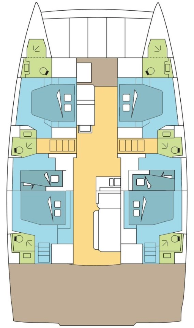 Alquiler de Catamarán, con o sin patrón Bali Mai Khao