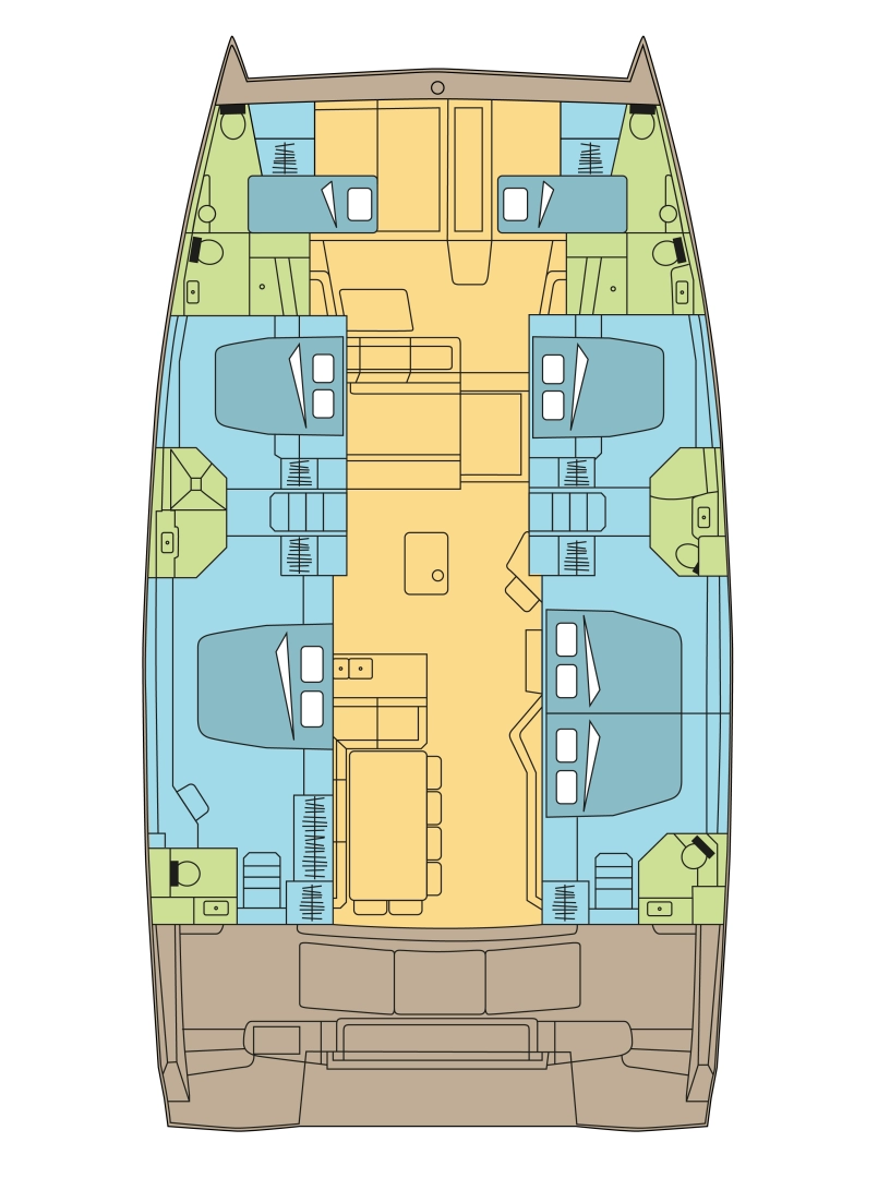 Alquiler Catamarán en Nassau - Bali Bali 5.4