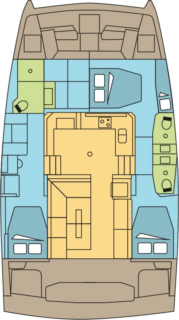 Alquiler Parham Town - Bali Bali Catspace Voile en SamBoat