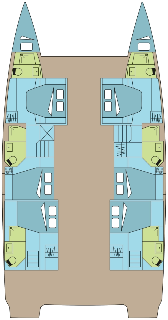 Fountaine Pajot Fountaine Pajot Aura 51 SMART ELECTRIC - 5 cab. de alquiler a Pozzuoli