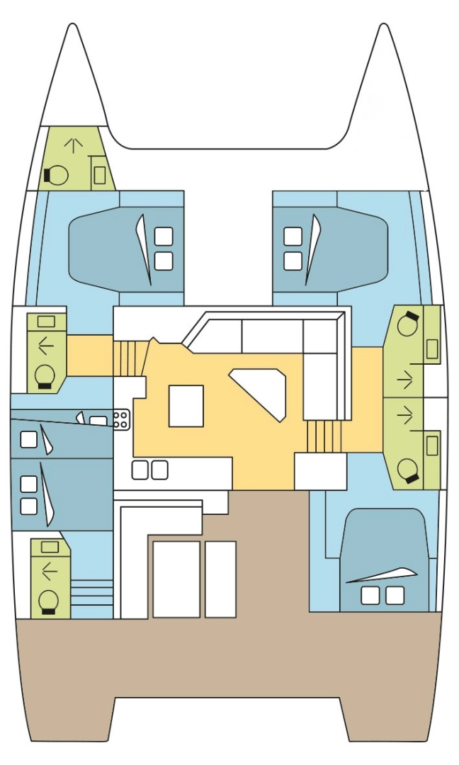 Alquiler Airlie Beach - Fountaine Pajot Saona 47 en SamBoat