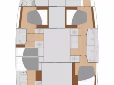 Alquiler Catamarán en Le Marin - Fountaine Pajot Saona 47