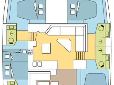 Fountaine Pajot Tanna 47 de alquiler a Olbia